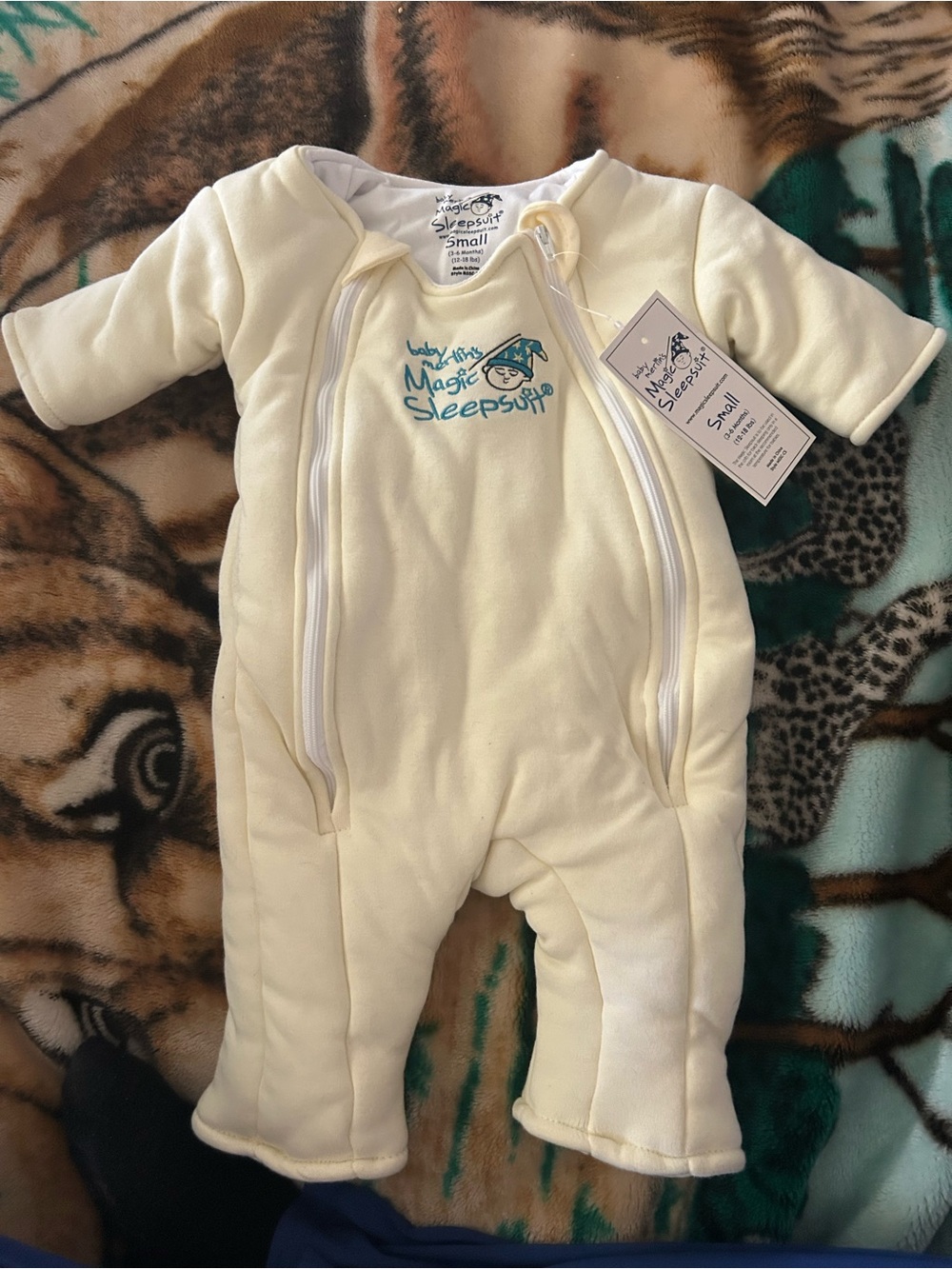 Cream Baby One-Piece - Small
